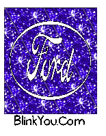 glittering ford sign Myspace Graphics